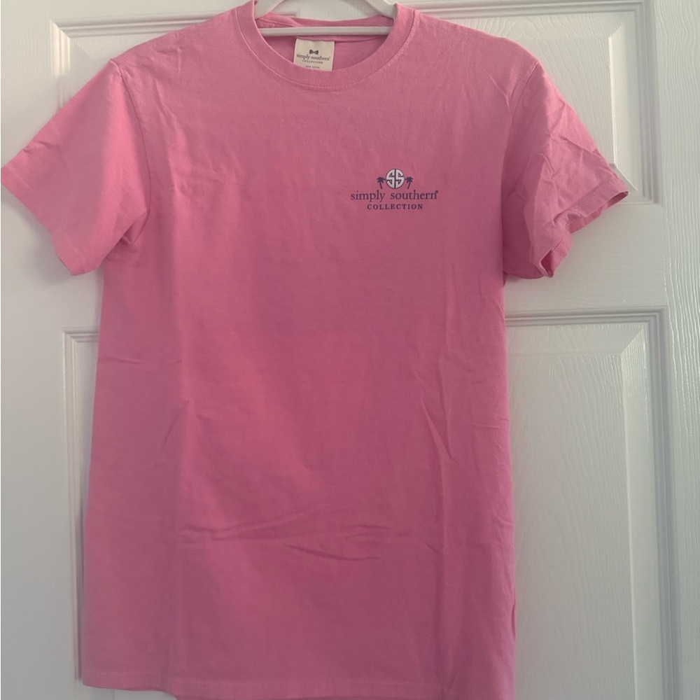 Simply Southern Pink Short Sleeve Tee